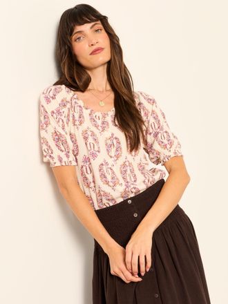 Fat Face FatFace Kai Ivory Paisley Regular Kai Blouse