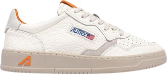 Autry Medalist Low Mens Marshmallow/Fanta Sneakers