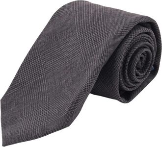 Kiton Ciro Paone Das Tie - Heren - Stropdassen - Grijs - ONE Size - Accessoires