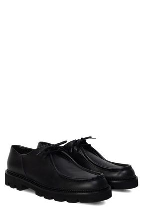 Collegium Moc Toe Derby in Nero at Nordstrom, Size 11Us