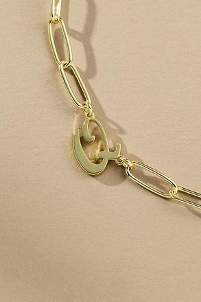 Uncommon James Cursive Initial Monogram Necklace