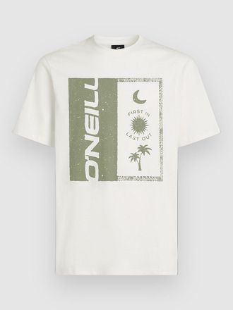 O'Neill Front Print T-Shirt weiss