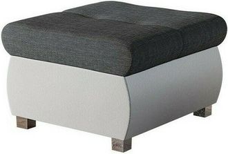 Mirjan24 Reposapi&eacute;s Comfivo 122, Soft 017 + Lux 06, 39x60x60cm, Di&aacute;metro: 0, Cuero Ecol&oacute;gico + Tapiz, Patas: Metal, 0