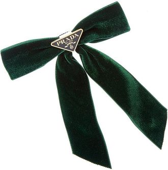 Prada Velvet Hair Clip