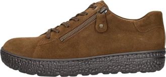 Hartjes Phil Shoe Veterschoenen Laag - Dames - Sneakers - Bruin - 37 EU - Schoenen