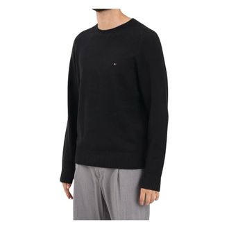 Tommy Hilfiger Heren, Truien, Zwart, Maat: XL Wol