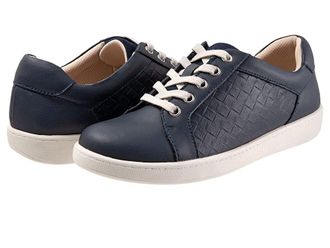 Trotters Adore Womens Shoes Navy Quilted : 9.5 M (B), Synthetic