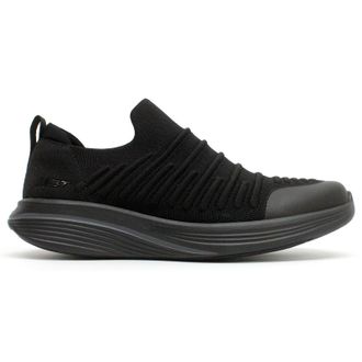 Mbt M400 Synthetic Textile Womens Low Top Trainers - Black Black - Size:UK 5.5