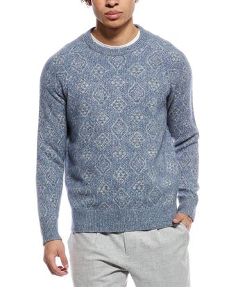 Brunello Cucinelli Alpaca & Wool-Blend Crewneck Sweater