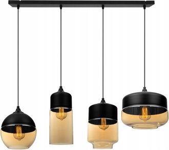 OEM L&aacute;mpara De Techo Colgante, Plaf&oacute;n De Cristal, L&aacute;mpara Led