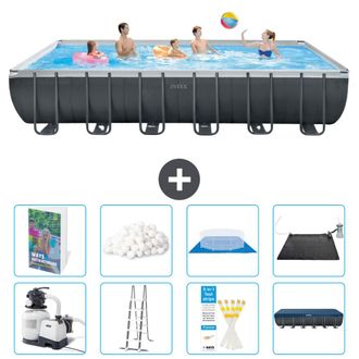 Intex Piscina Ultra Xtr Rectangular - 732x366x132 Cm - 9-piezas S534