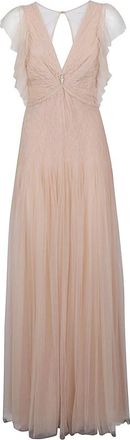 Elisabetta Franchi Mujer, Vestidos, Beige, Talla: S
