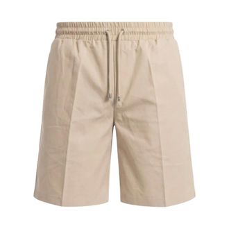 John Richmond Casual Shorts, male, Beige, Size: XS Eleganza Rilassata Shorts