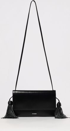 Jil Sander Borsa Tassel in pelle palmellata