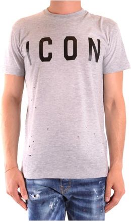Dsquared2 Stijlvol T-shirt - Heren - T-shirts - Veelkleurig - M - Katoen - Tops