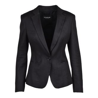 Dondup Blazers, female, Black, Size: M Blazer Stondato