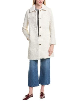 Shelli Segal Laundry By Shelli Segal Medium Wool Coat