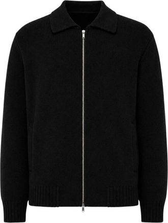 Laneus Zip Jacket Boxy - Heren - Vesten - Zwart - L - Truien & Vesten