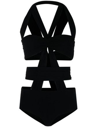 Philosophy di Lorenzo Serafini Body con dettagli cut-out - Nero