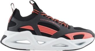 Emporio Armani Zwarte lage sneakers X8X174Xk 377U025 - Heren - Sneakers - Zwart - 42 EU - Schoenen