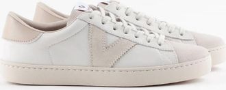 Victoria Womens Berlin Piel & Serraj Sneaker In Bone/tan