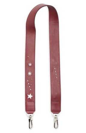 Longchamp Star Leather Bag Strap in Red at Nordstrom Rack