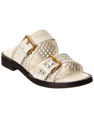 Dior D-Avenue Leather Sandal