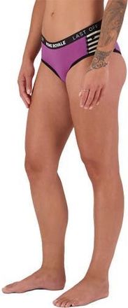 Mons Royale Sylvia Boyleg Underwear - Womens in Purple Bolt/mr Stripe at Nordstrom, Size X-Large