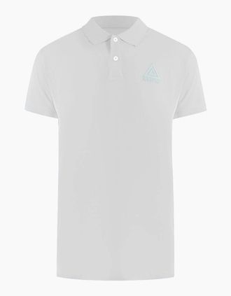 Iceberg Mens Ice Iceberg Triangle Logo White Polo Shirt - Size: 40