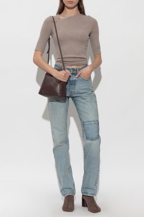 Maison Margiela Fitted Top, Womens, Beige