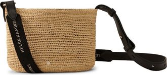 Helen Kaminski Nalin Crochet Raffia Crossbody Bag in Natural at Nordstrom