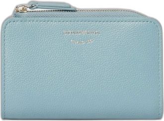 Emporio Armani Cartera de Piel Granulada - Accessories - unisex - Azul - ONE SIZE