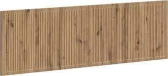 vidaXL Cabecero Montada En La Pared Ede Roble Artisan Vidaxl