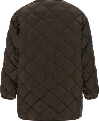 Max Mara Womens Brown Polyamide Full-Length Jacket Clothing
