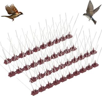 OEM Pinchos De Pl&aacute;stico Para Palomas, Pinchos De Acero Inoxidable Para Palomas, Repelente De Palomas, Espantap&aacute;jaros Para P&aacute;jaros, Repelente De Aves, Repe