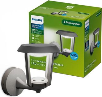 Philips Aplique De Exterior Led Nuvy Antracita 4,3 W, 800 Lm
