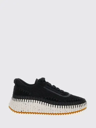 Chlo&eacute; Sneakers Woman color Black