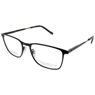 Pierre Cardin Mens Black Rectangular Eyeglass Frames Pc 6882