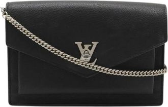 Louis Vuitton Pre-owned Cross Body Bags, female, Black, Size: ONE SIZE Pre-owned Leather Cross Body Bag