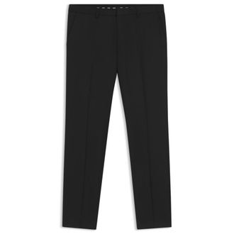 BOSS ONE Extra-slim-fit pants in virgin-wool serge