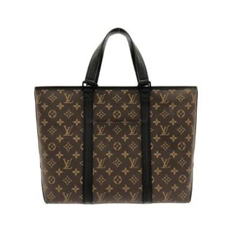 Louis Vuitton Pre-owned Monogram Macassar Weekend Tote Bag - Pre-owned - Mujer - Marr&oacute;n - ONE SIZE