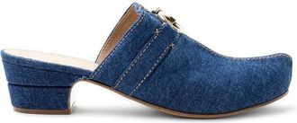 Ferragamo Ladies Blue Flats, US Size 4.5