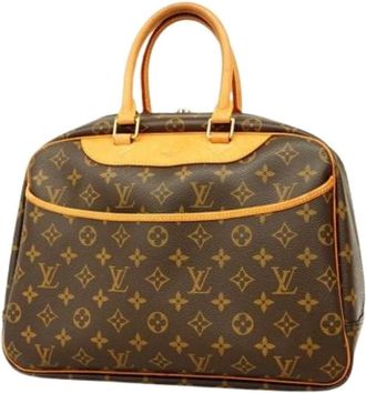 Louis Vuitton Pre-owned Handbags, female, Brown, Size: ONE SIZE Pre-owned Fabric Handbag