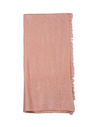 PESERICO Pink Modal-Blend Pashmina Scarf