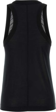 Carven Silk Tank Top - Black