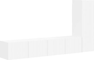 vidaXL Conjunto De Mueble De Tv 3 Uds. Madera De Ingenier&iacute;a Vidaxl