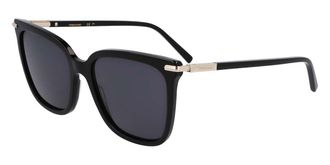 Ferragamo SF2037S 001 Womens Sunglasses Black Size 56