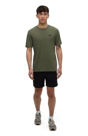 tentree Have You Seen Him Floatie T-Shirt in Deepoliveheather/midnightblue at Nordstrom, Size Xx-Large
