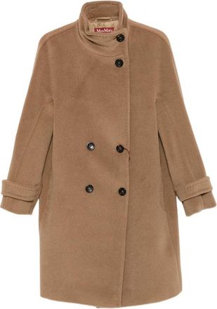 Max Mara Double-breasted Buttoned-cuff Coat