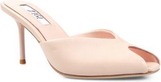 Zigi Soho Birdey Peep Toe Mule in Blush Leather at Nordstrom, Size 10